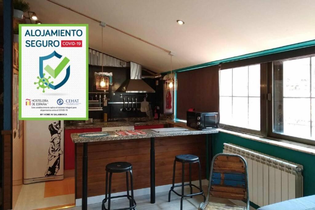 Apartment Loft-buhardilla Industrial, Junto A La Plaza Mayor, By My In Salamanca